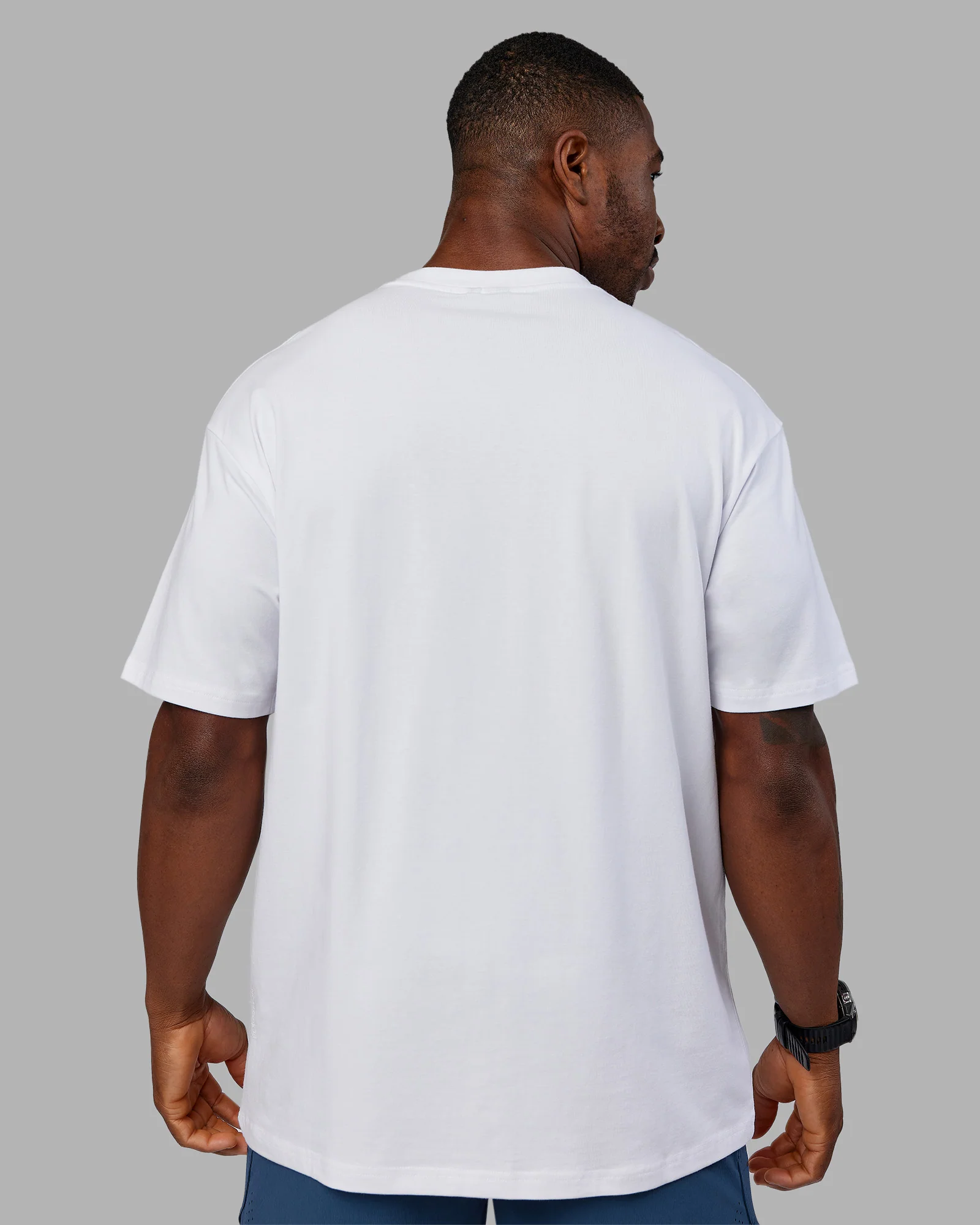 Base FLXCotton Tee Oversized - White - Image 3