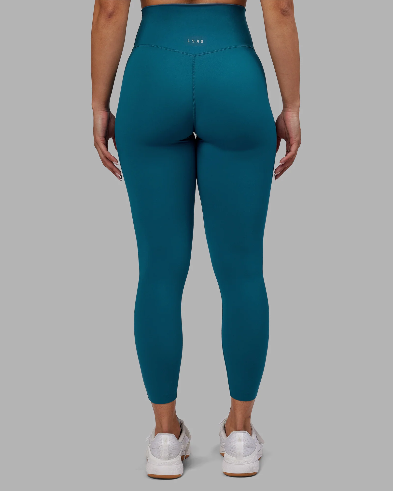 Elixir Ultra High-Rise 7/8 Legging - Blue Coral - Image 3