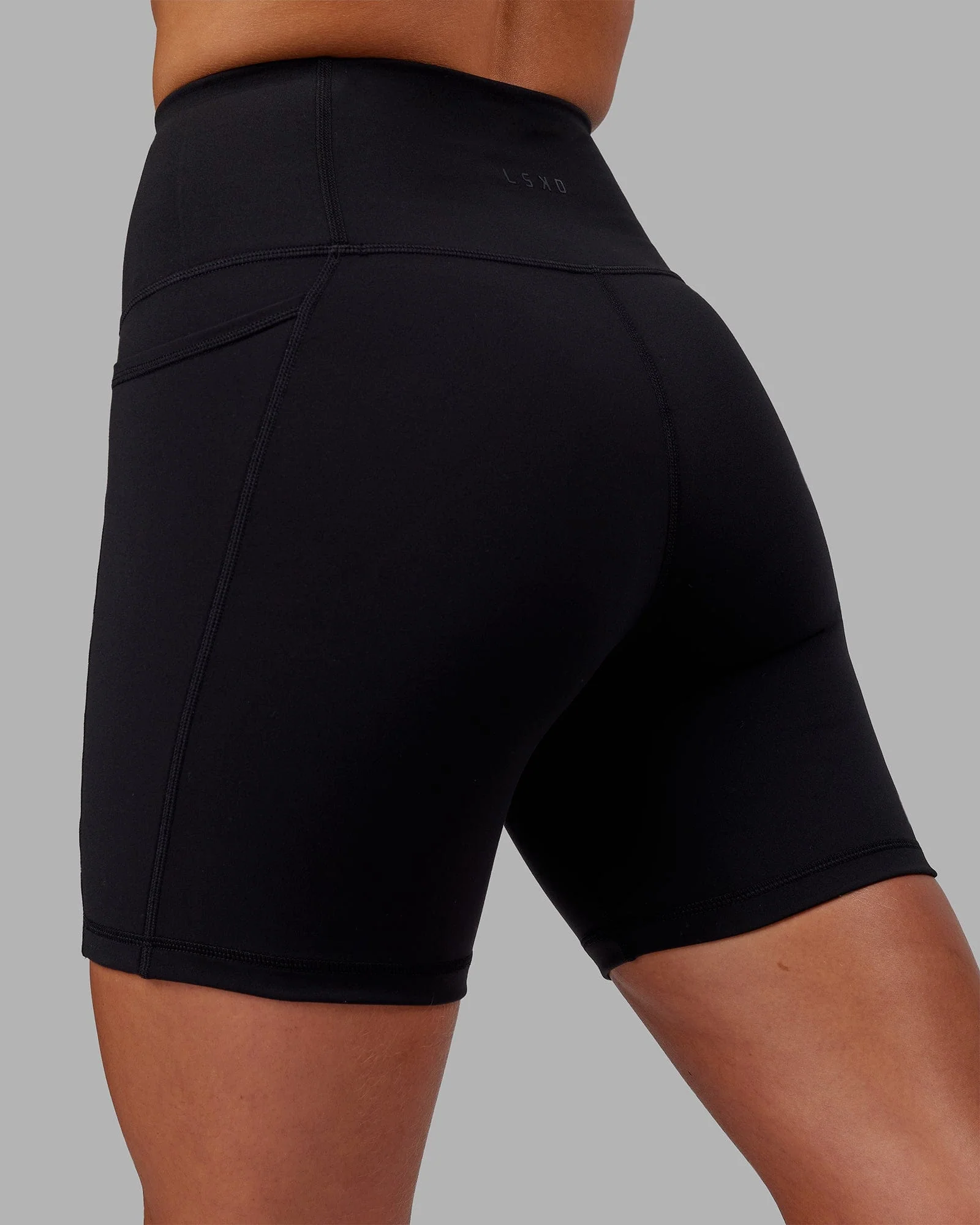 Flux Ultra High-Rise 6" Short Pockets - Black - Image 7