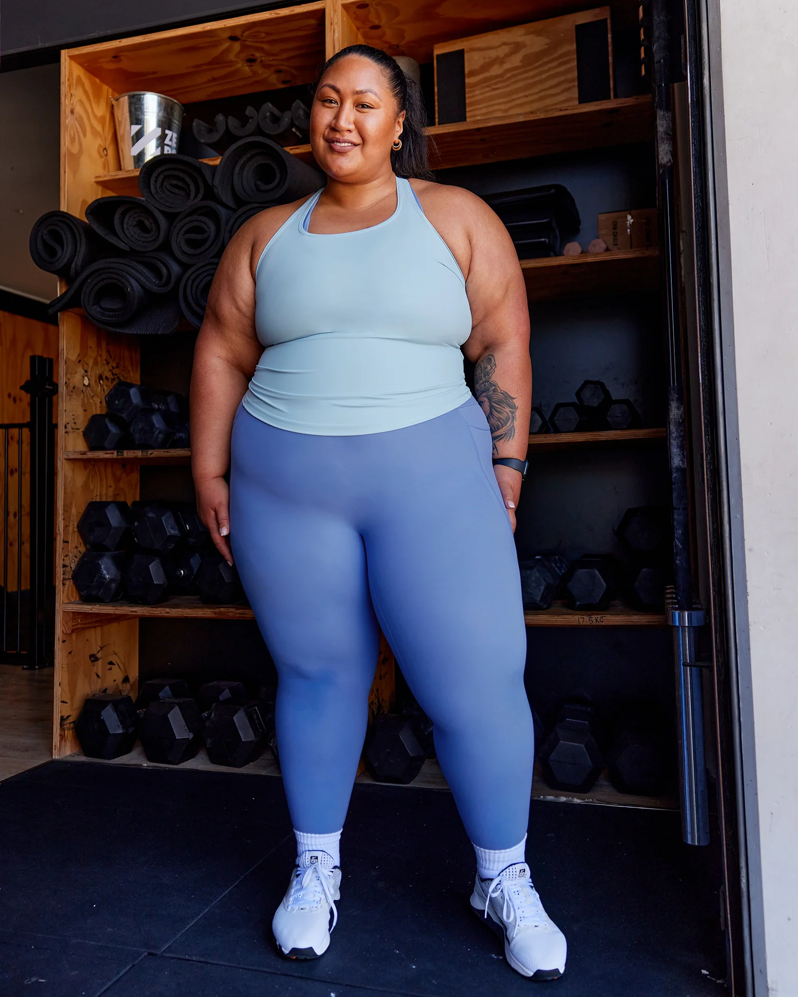 Lift Performance Tank - Glacial Blue - Image 3