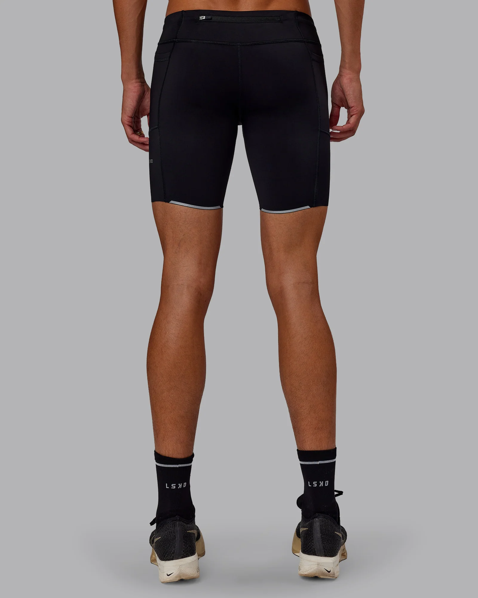 Race Day Short Tight 8" - Black - Image 3