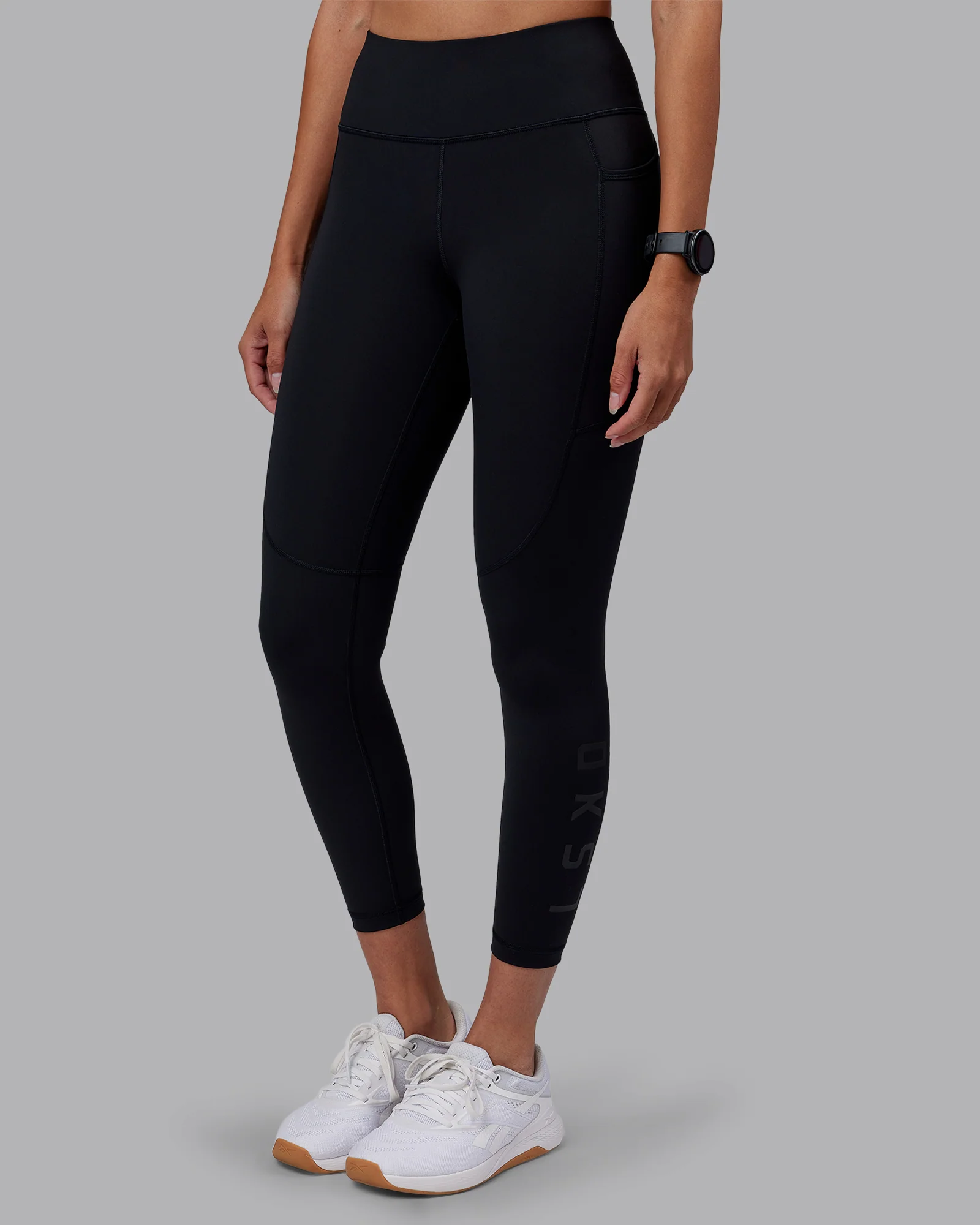 Rep Ultra High-Rise 7/8 Legging Pockets - Black-Black - Image 7