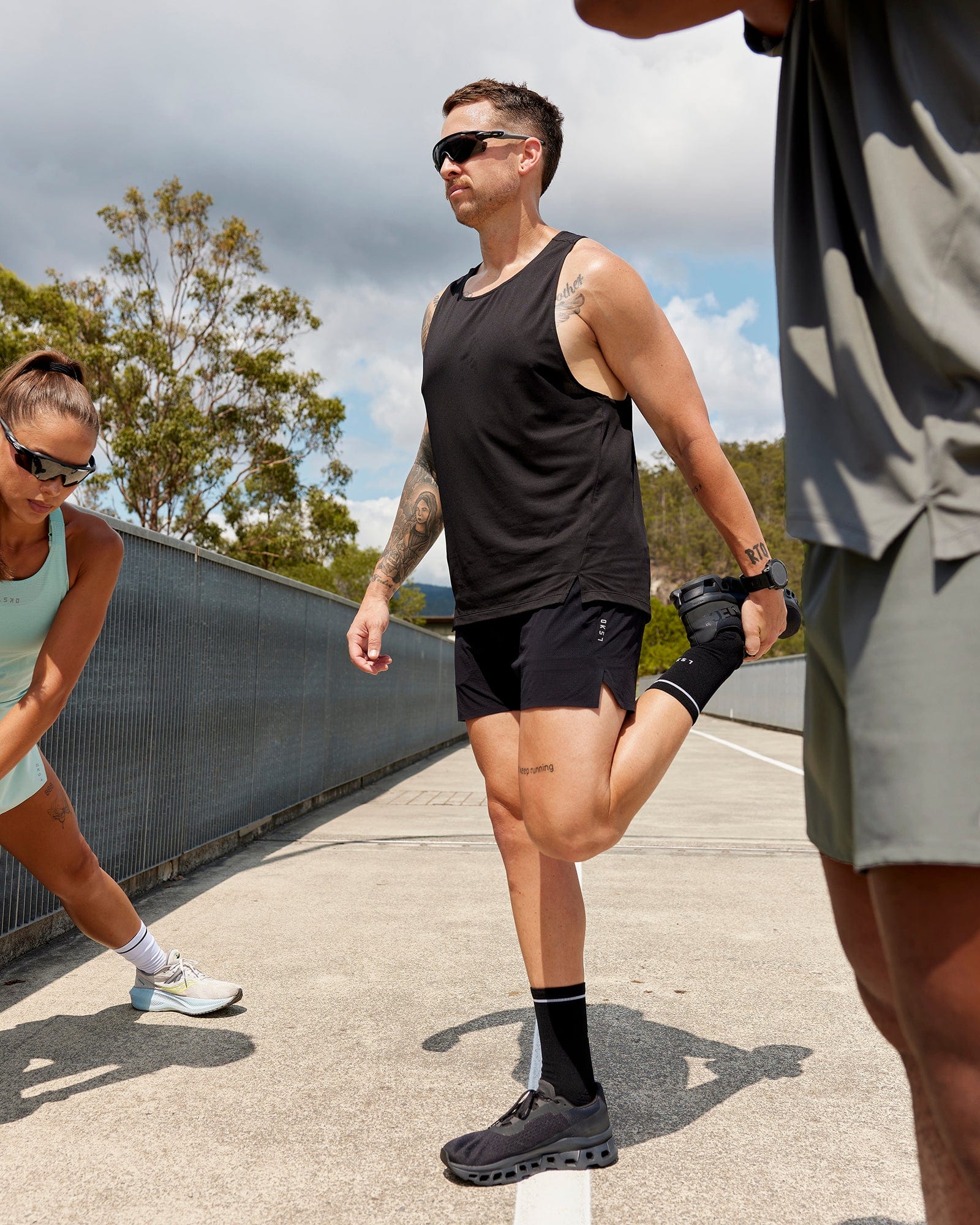 UltraAir 5" Lined Performance Short - Black-Reflective - Image 3