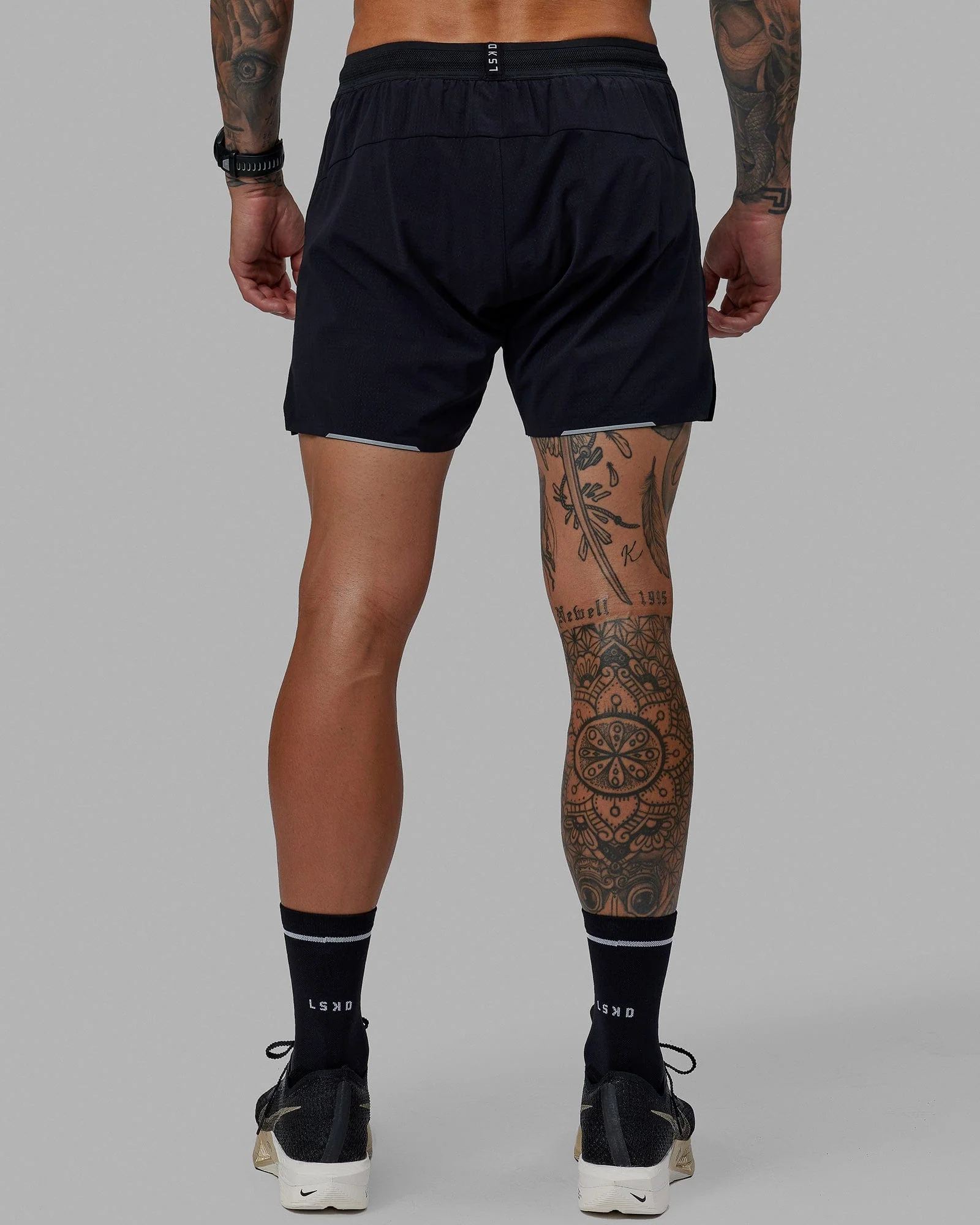 UltraAir 5" Lined Performance Short - Black-Reflective - Image 5