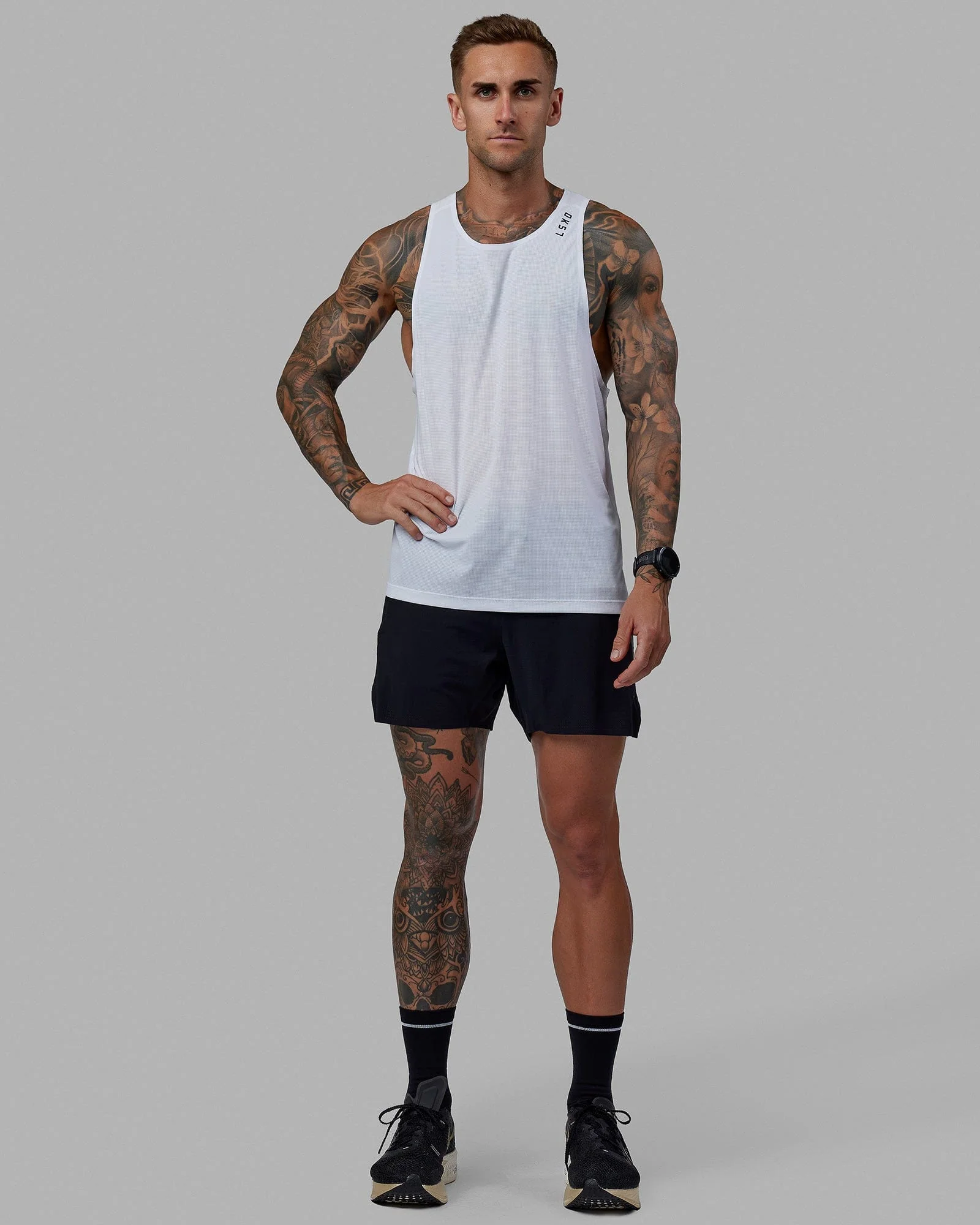 UltraAir 5" Lined Performance Short - Black-Reflective - Image 6