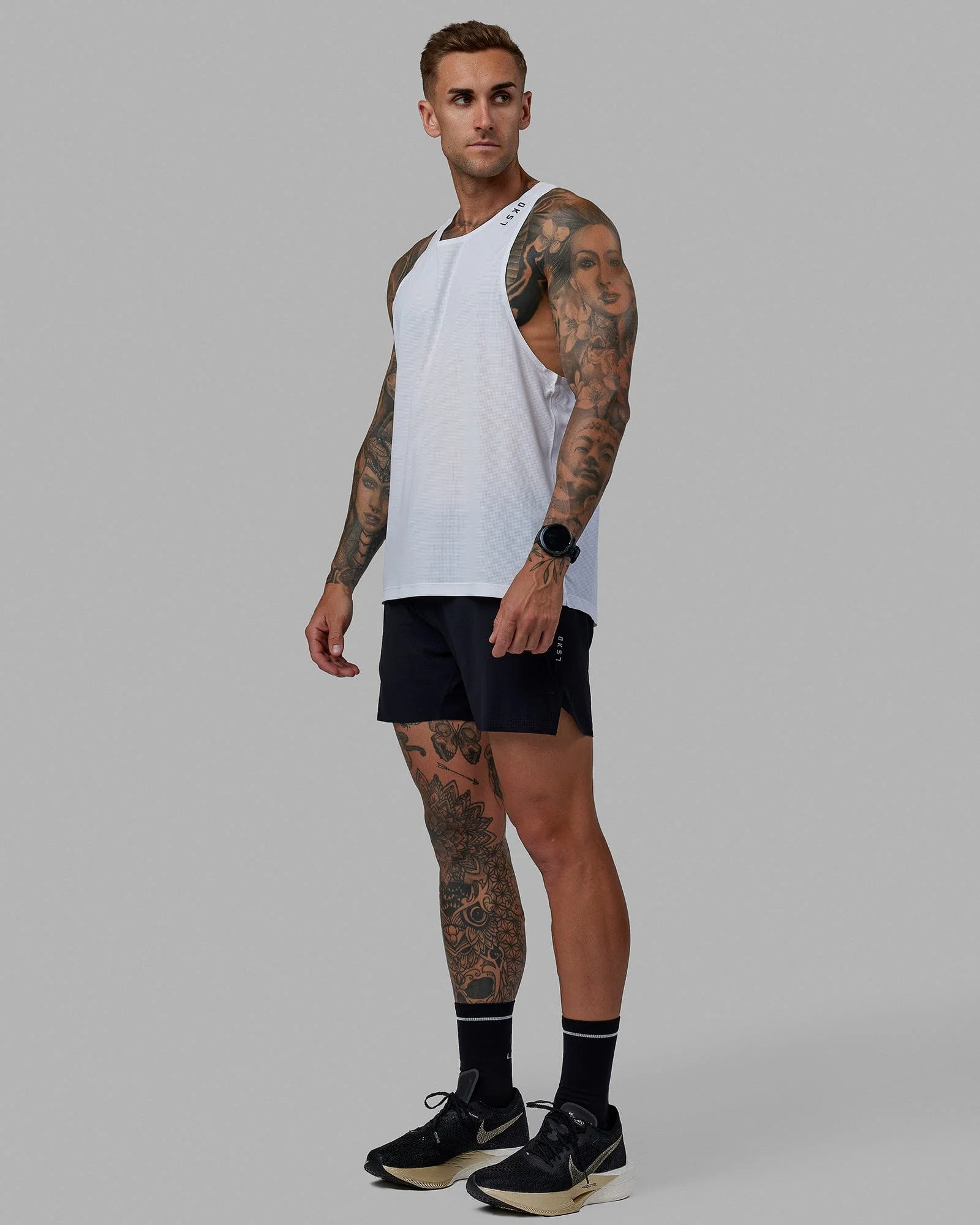 UltraAir 5" Lined Performance Short - Black-Reflective - Image 7