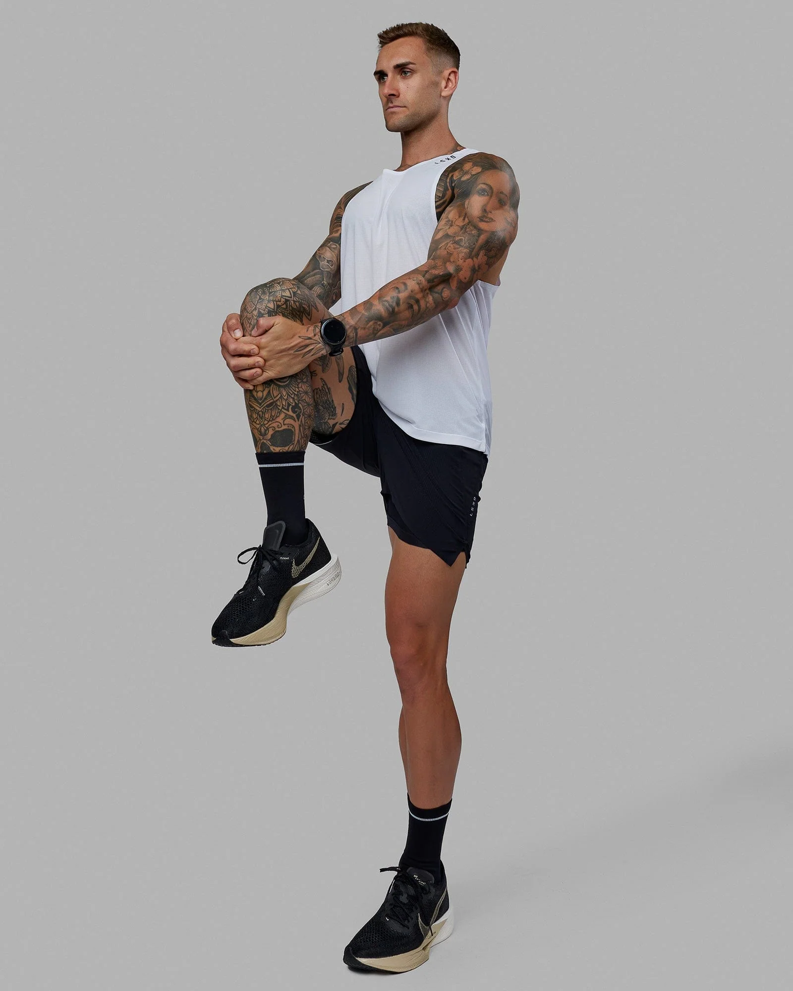 UltraAir 5" Lined Performance Short - Black-Reflective - Image 8
