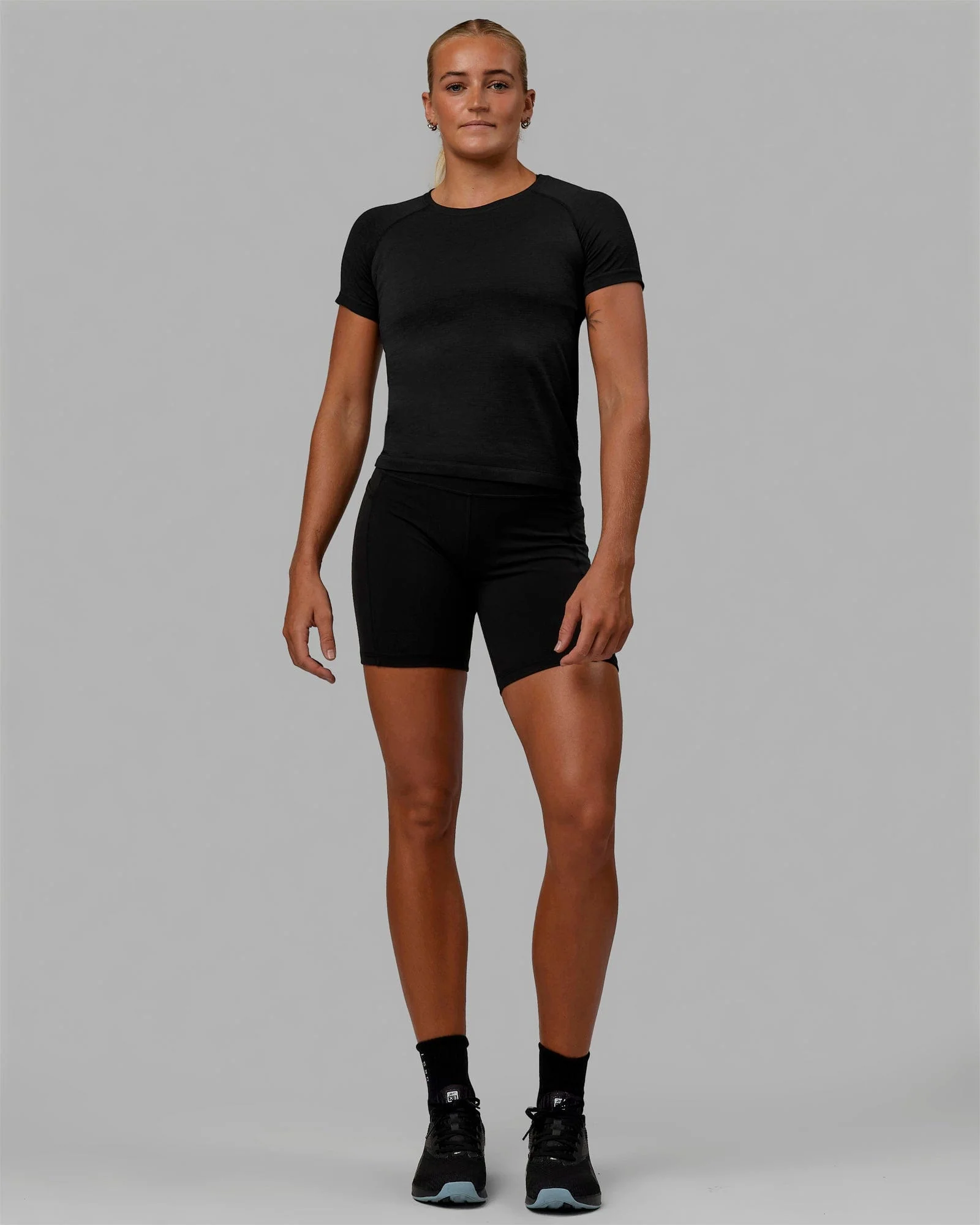 AeroFLX+ Seamless Tee - Black Marl - Image 8