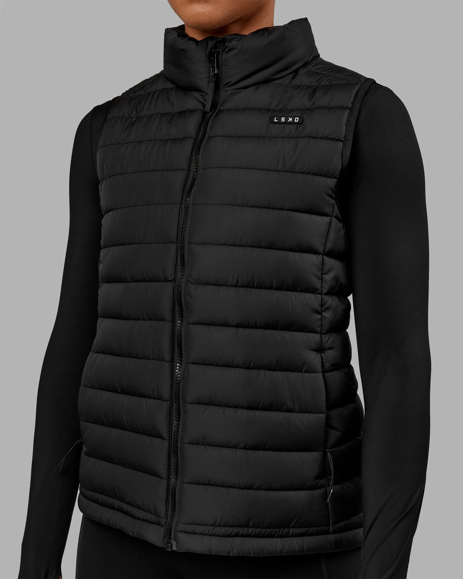 All Day Puffer Vest - Black - Image 7